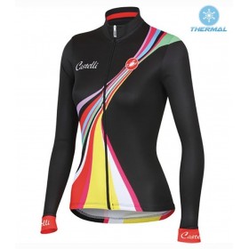 Maglia 2016 Castelli Viva Donna Winter Invernale N001